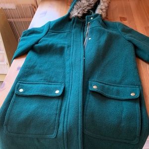 JCrew Merchantile Wool Parka coat jacket